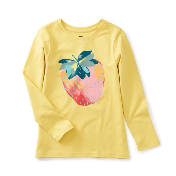 Tea Collection Other - Tea Collection Strawberry Graphic Tee
